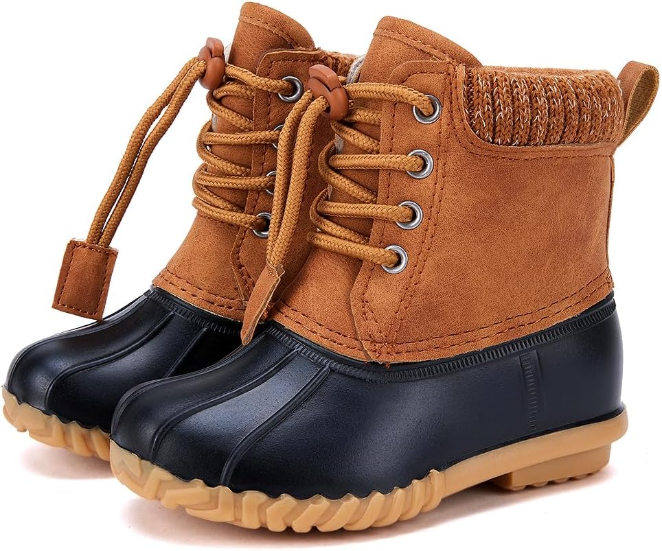 

Детские зимние ботинки BMCiTYBM для мальчиков и девочек, легкие, для холодной погоды и активного отдыха (для малышей), Multi Camel