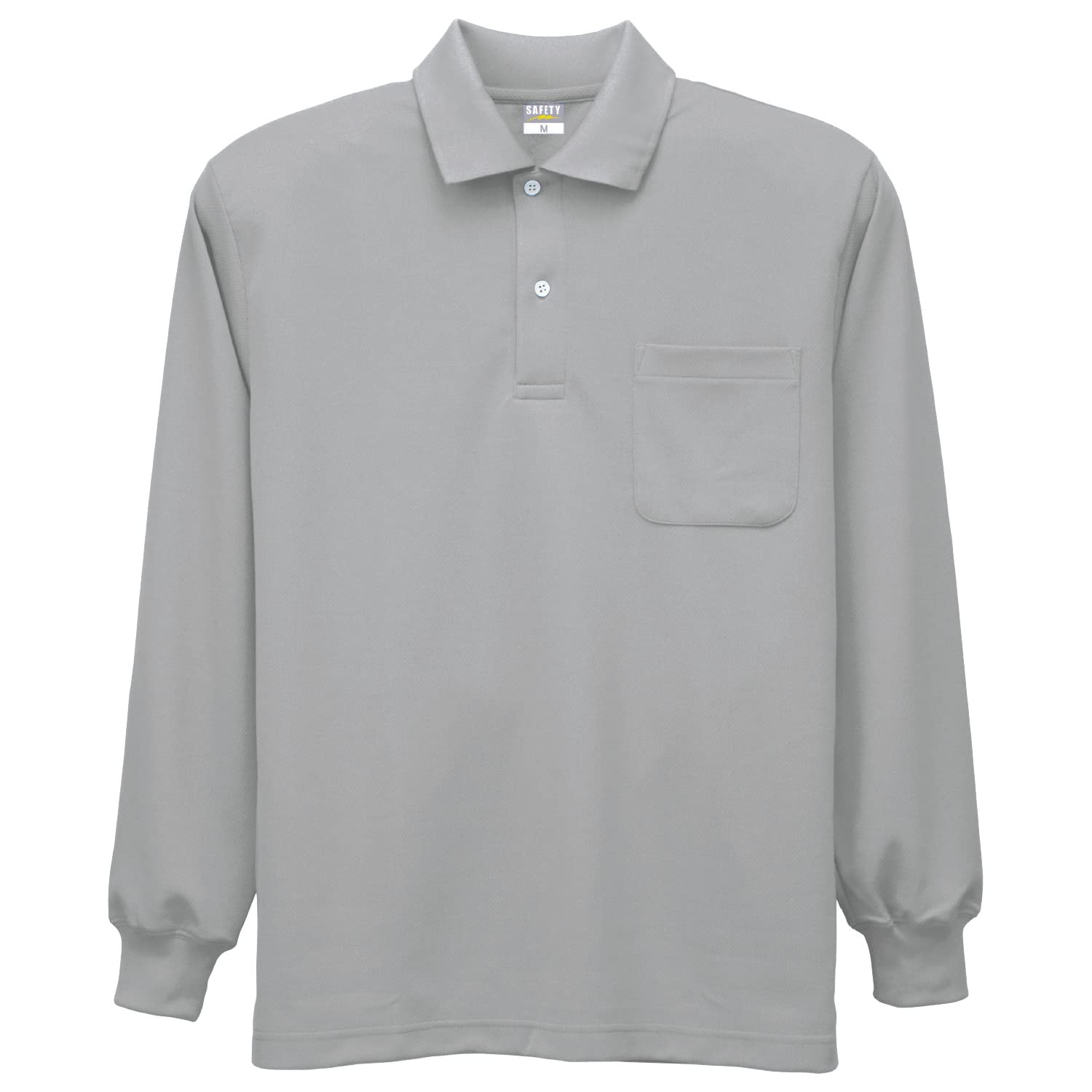 

Поло Oguraya POLOIZM 8119 Dry с антистатическим покрытием, с длинным рукавом, серое, размер M 8119-40-M Kokuraya