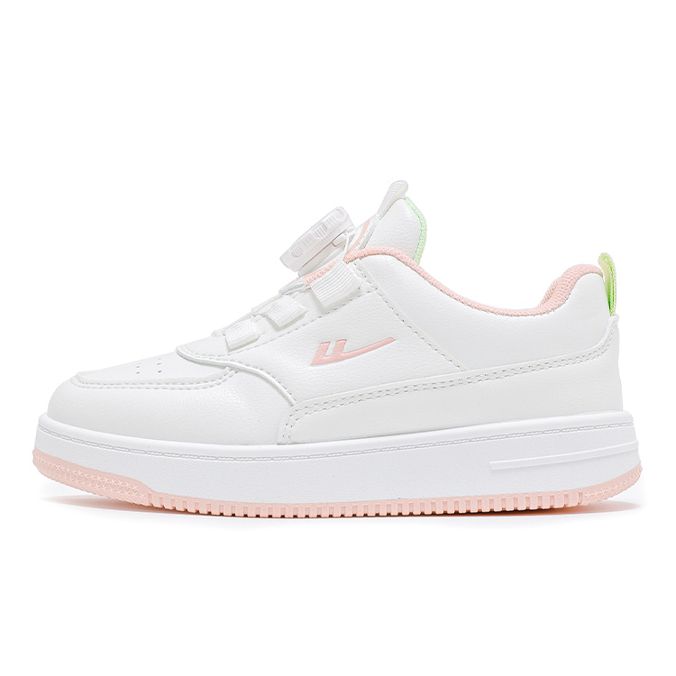 

Warrior Low-Top Детские Скейтбординговые Кроссовки, Белый/Фиолетовый
