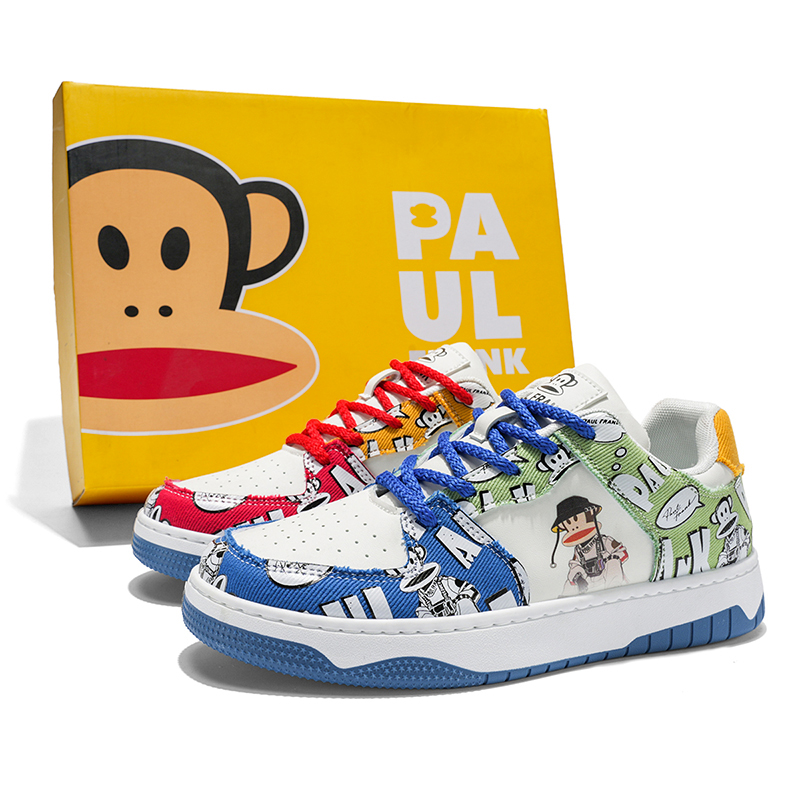 

PAUL FRANK Студенческие непарные кроссовки для скейтбординга Low Top унисекс мятно-зеленые, цвет Mint Green