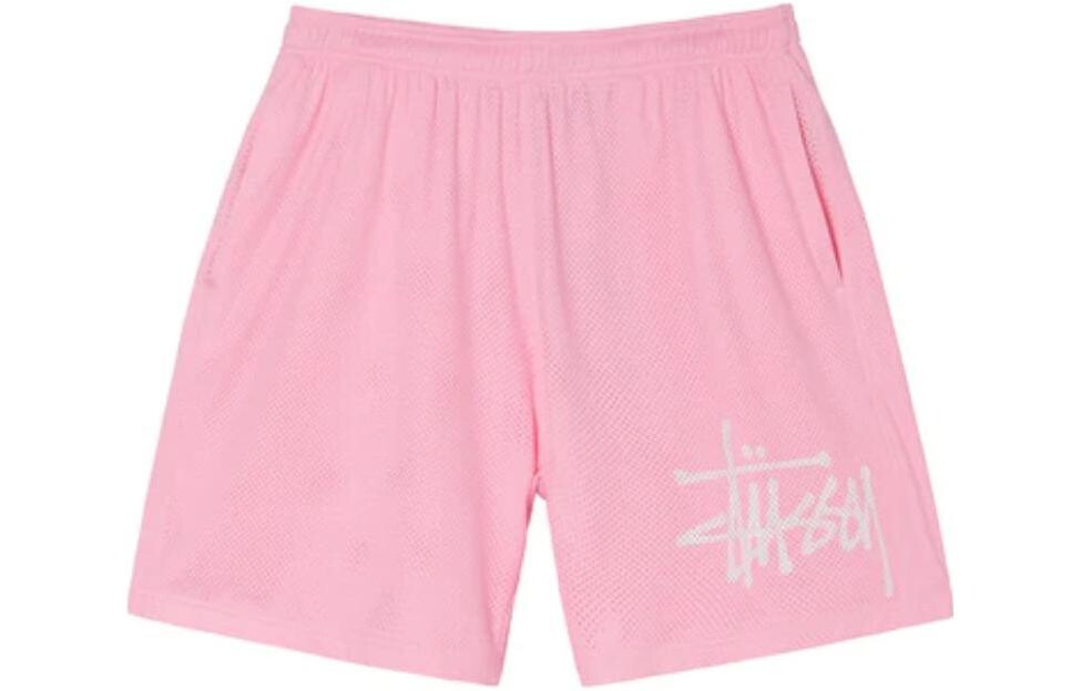 

Шорты Stüssy Mesh Short Big Basic Stussy, желтый