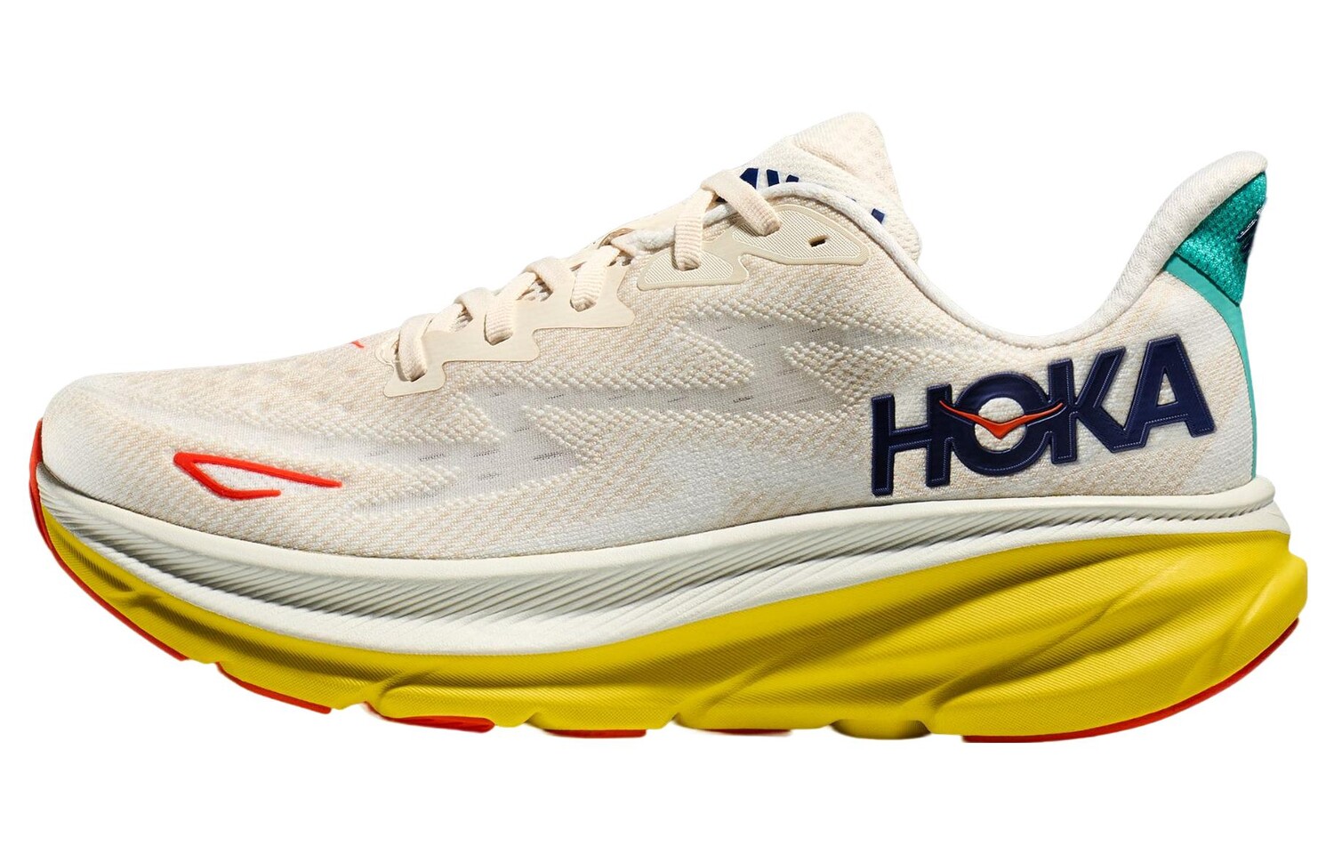 

Кроссовки мужские Clifton 9 с низким верхом бежево-желтые Hoka One One