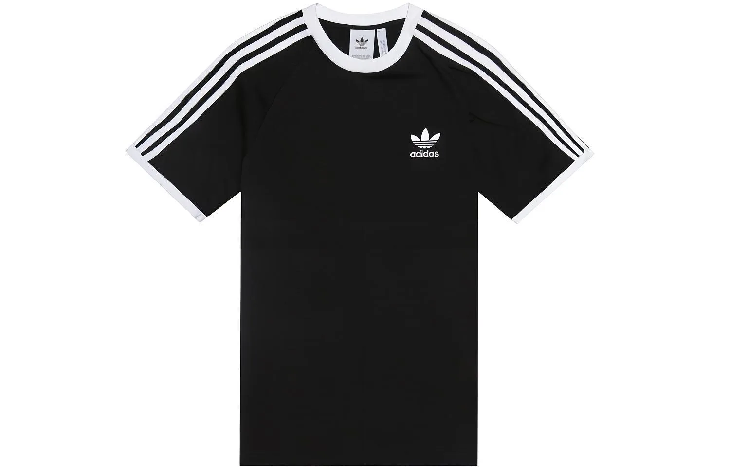 Adidas Originals Футболка мужская 3-stripes черная