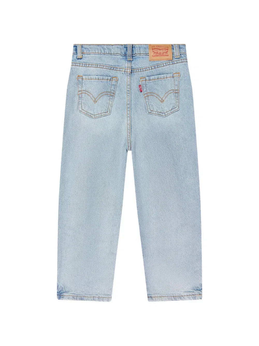 Широкие джинсы-бочонки Levi'S Kids, синий — фото 2