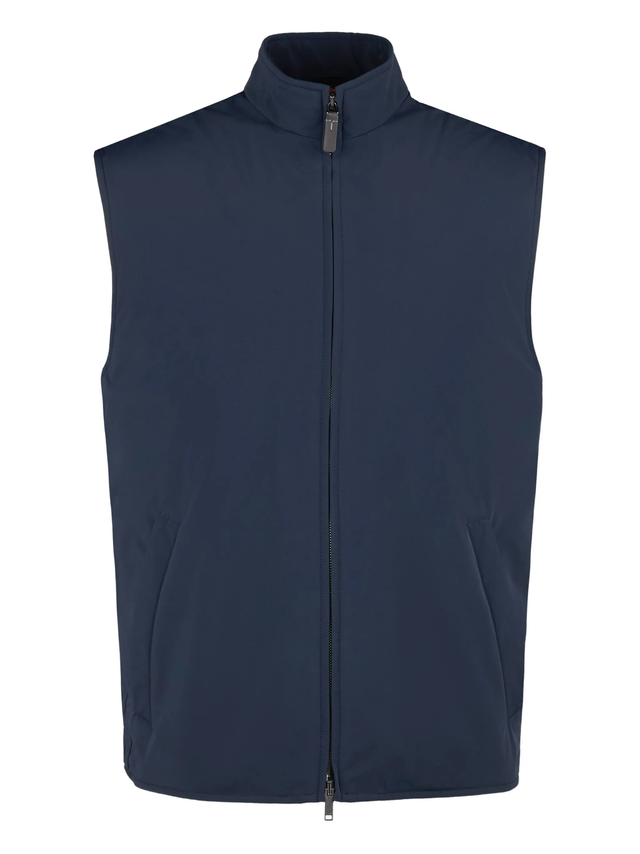 

Жилет на молнии с воротником-стойкой Tod'S, синий