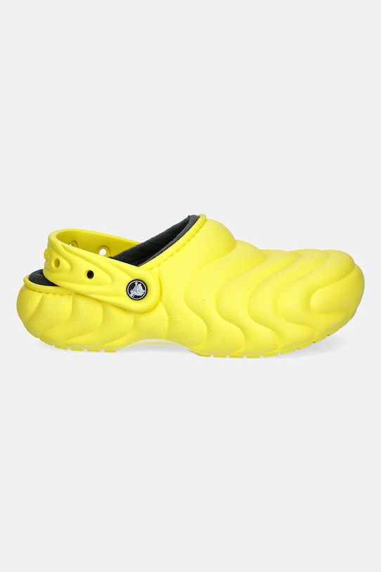 Сабо Classic Lined Overpuff Crocs, желтый — фото 2
