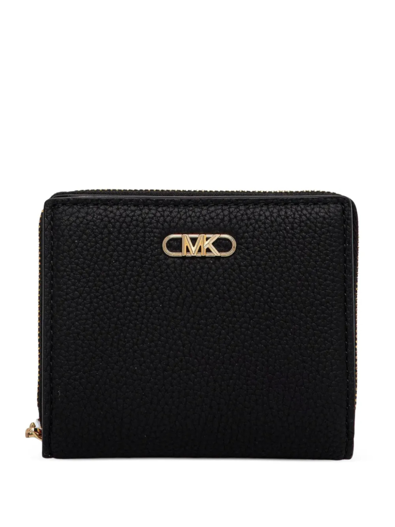 

Кошелек из текстурированной кожи с застежкой-молнией Michael Michael Kors, черный