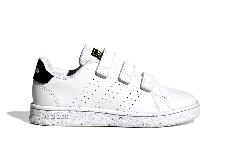 Детские кроссовки для скейтбординга ADVANTAGE PS Low-top белые/черные Adidas Neo — фото 2