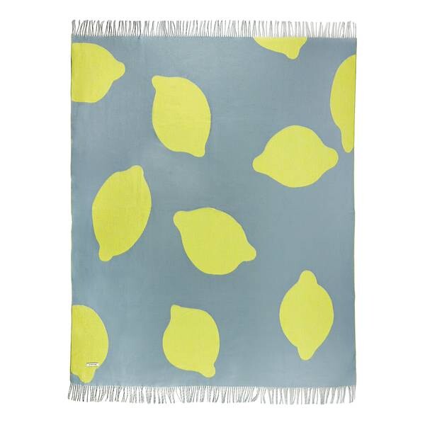 

Плед Tom Tailor Lemon, 150x180x1 см цвет multi