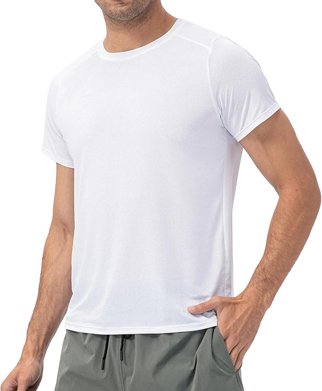 

Мужская футболка для тренировок Bodybuilding Baggy VgueElegc