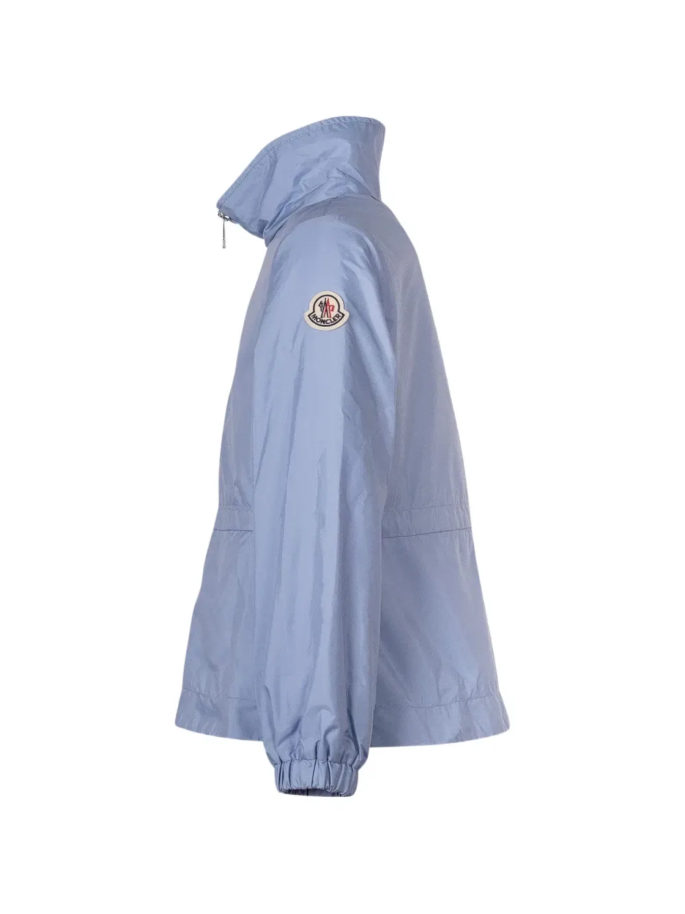 Куртка с высоким воротником на молнии Moncler Enfant, синий — фото 3