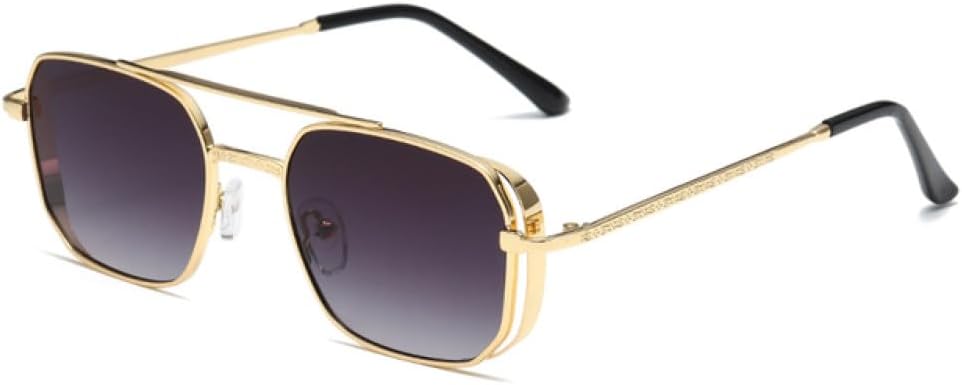 

Солнцезащитные очки MUTYNE в стиле винтаж стимпанк для мужчин, популярные товары, панк-очки для женщин, готические очки для мужчин, металлические солнцезащитные очки UV400, C2 Black Gray