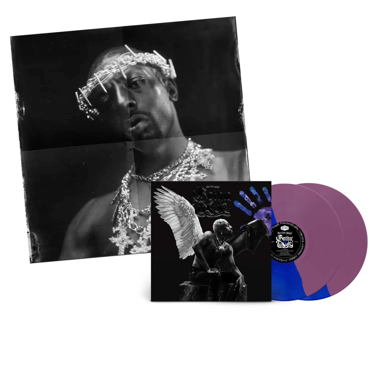 

Виниловая пластинка Limited edition "heat sensitive" album art w/ split color double vinyl Meechy Darko