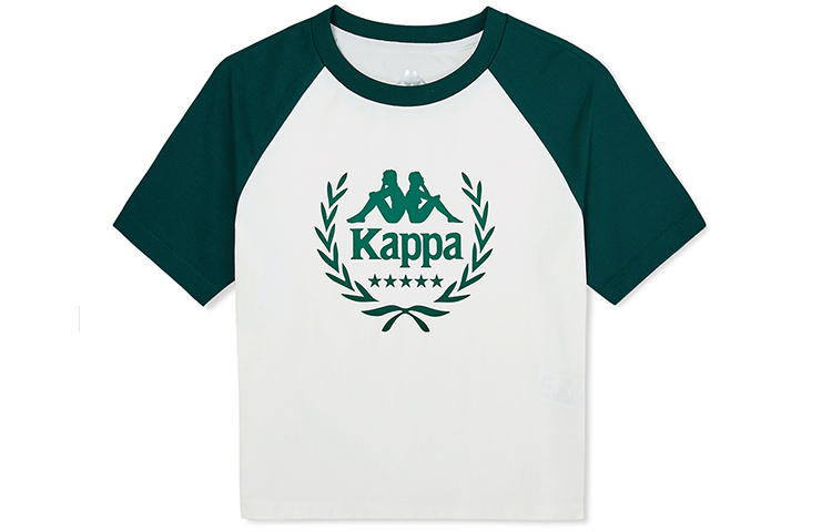 

Футболка серии 1916, женская, разноцветная Kappa, Light Gray Blue-8815