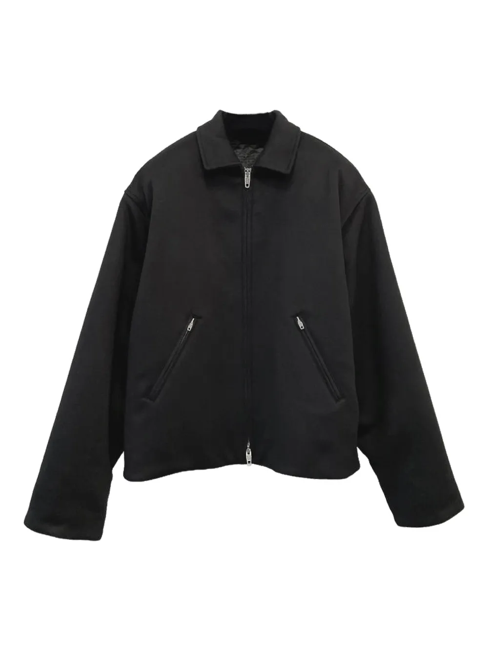 

Куртка на молнии BALENCIAGA, черный