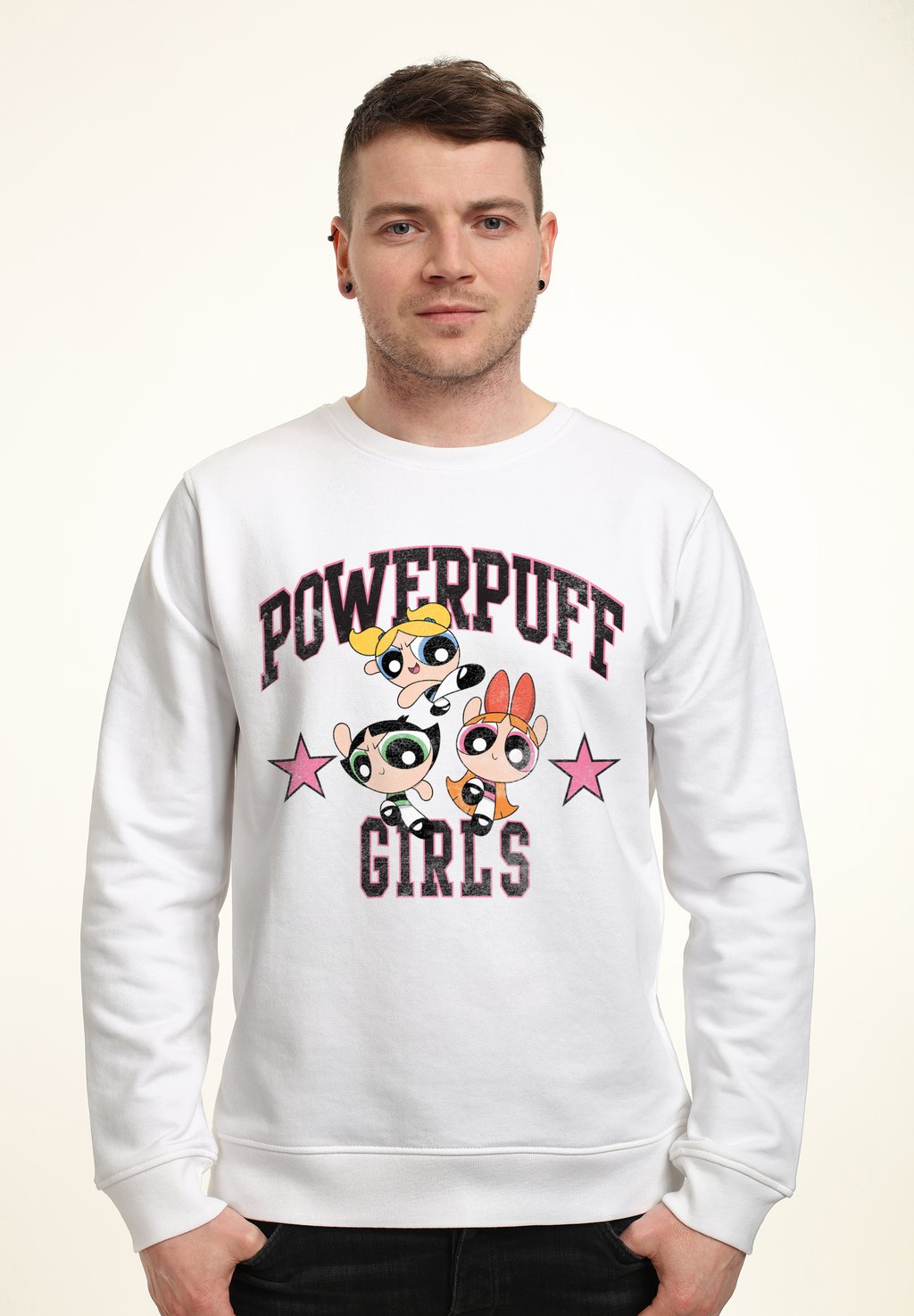 

Толстовка THE POWERPUFF SCRIPT GRAPHIC LOGO Henry Tiger, белый