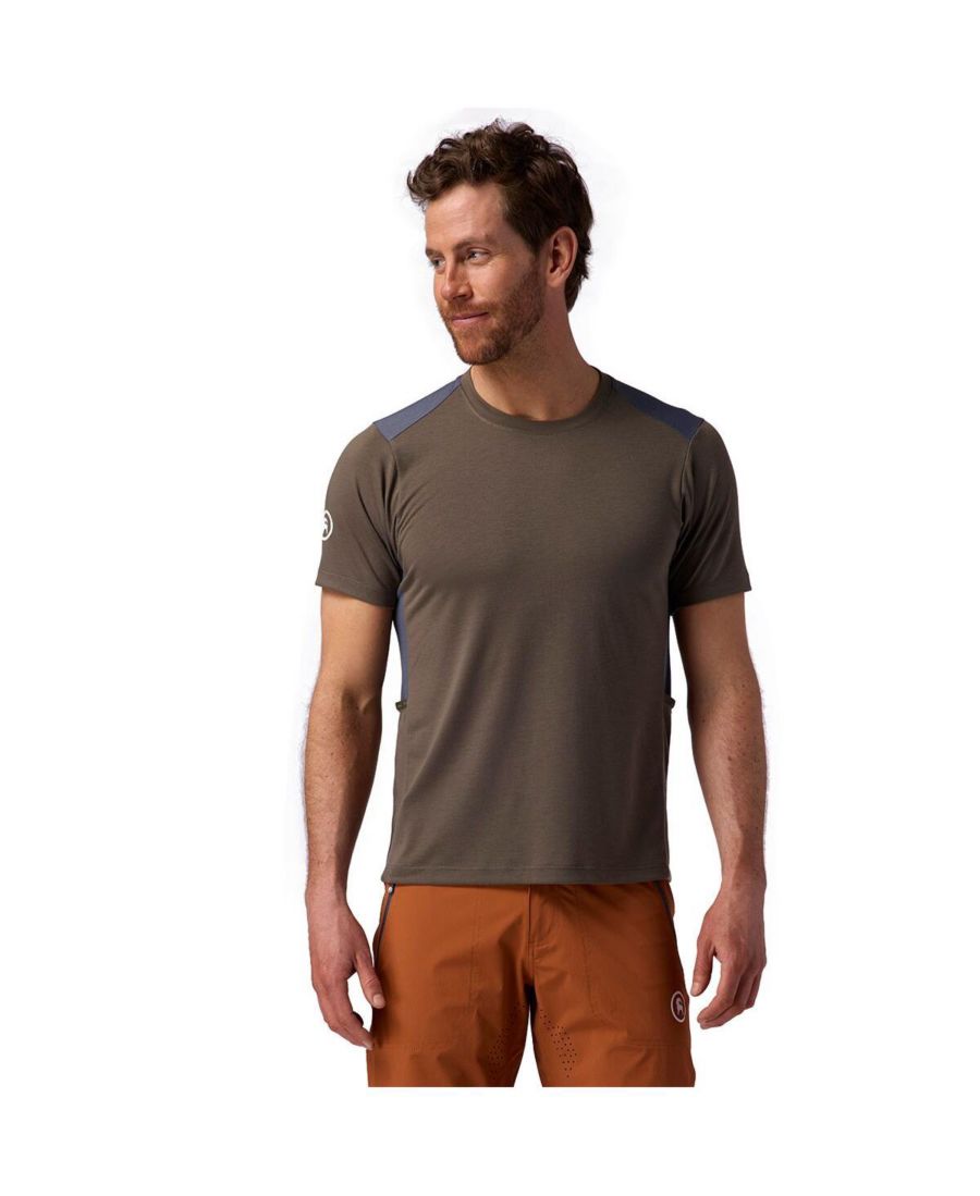 

Мужская футболка Slickrock Drirelease Tech для горного велосипеда с коротким рукавом Backcountry, Kalamata