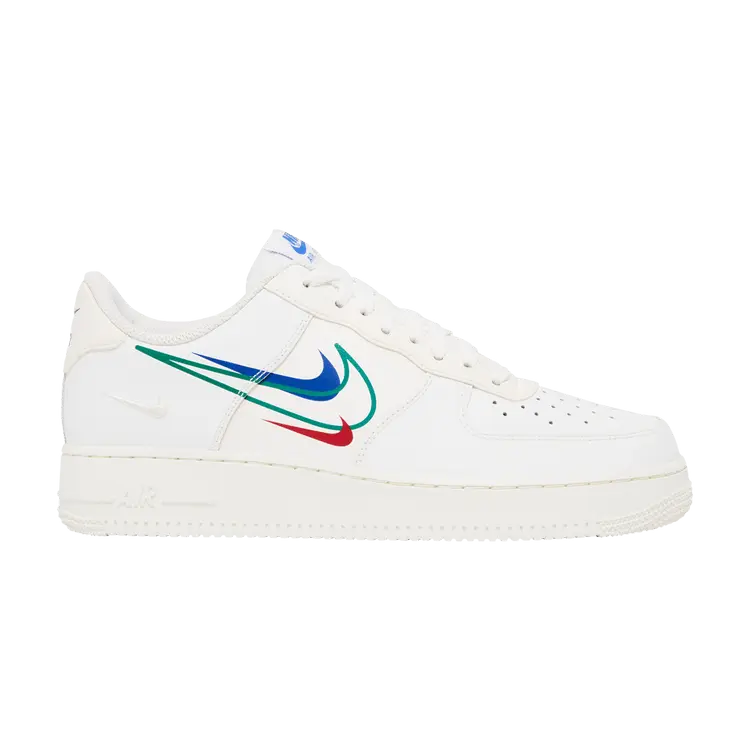 

Кроссовки Nike Air Force 1 Low 'Multi-Swoosh', белый