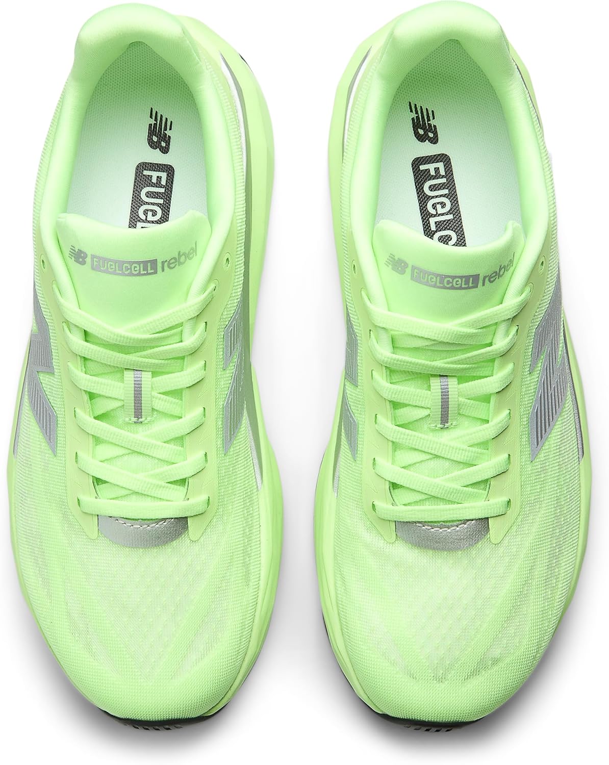 Кроссовки New Balance мужские FuelCell Rebel V5, зеленый/мятный — фото 4
