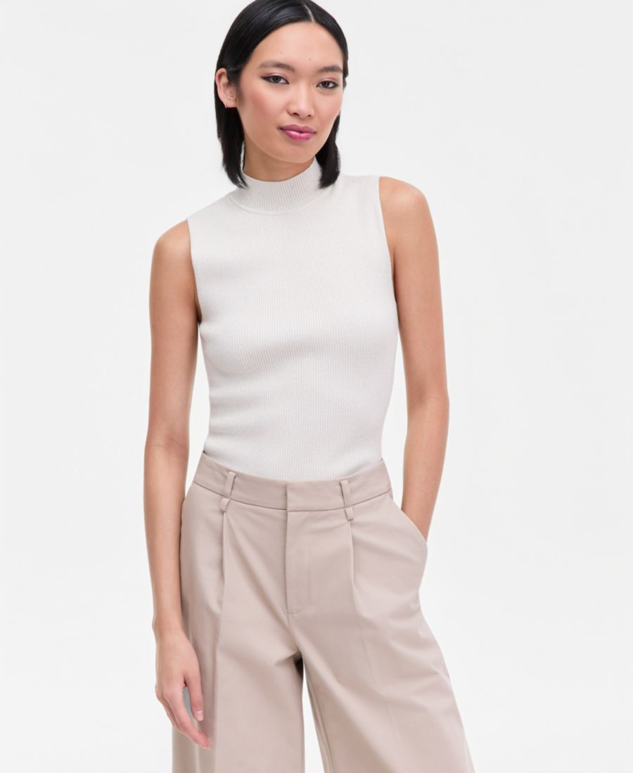 

Женский вязаный свитер без рукавов с блестками, эксклюзивно от Macy's INC International Concepts, Egret W Lu