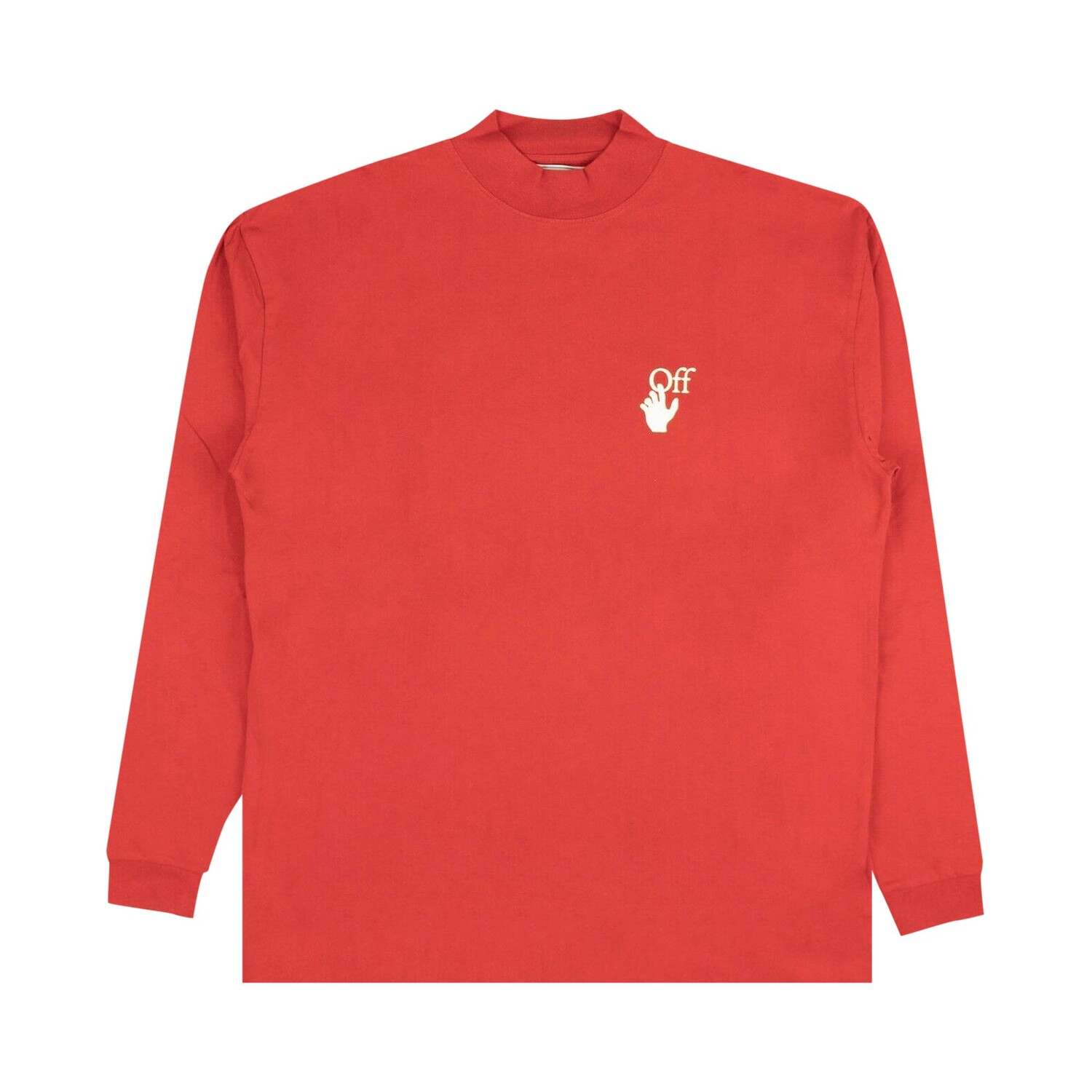 

Off-White Футболка с воротником-стойкой Pascal Arrow, цвет Красный