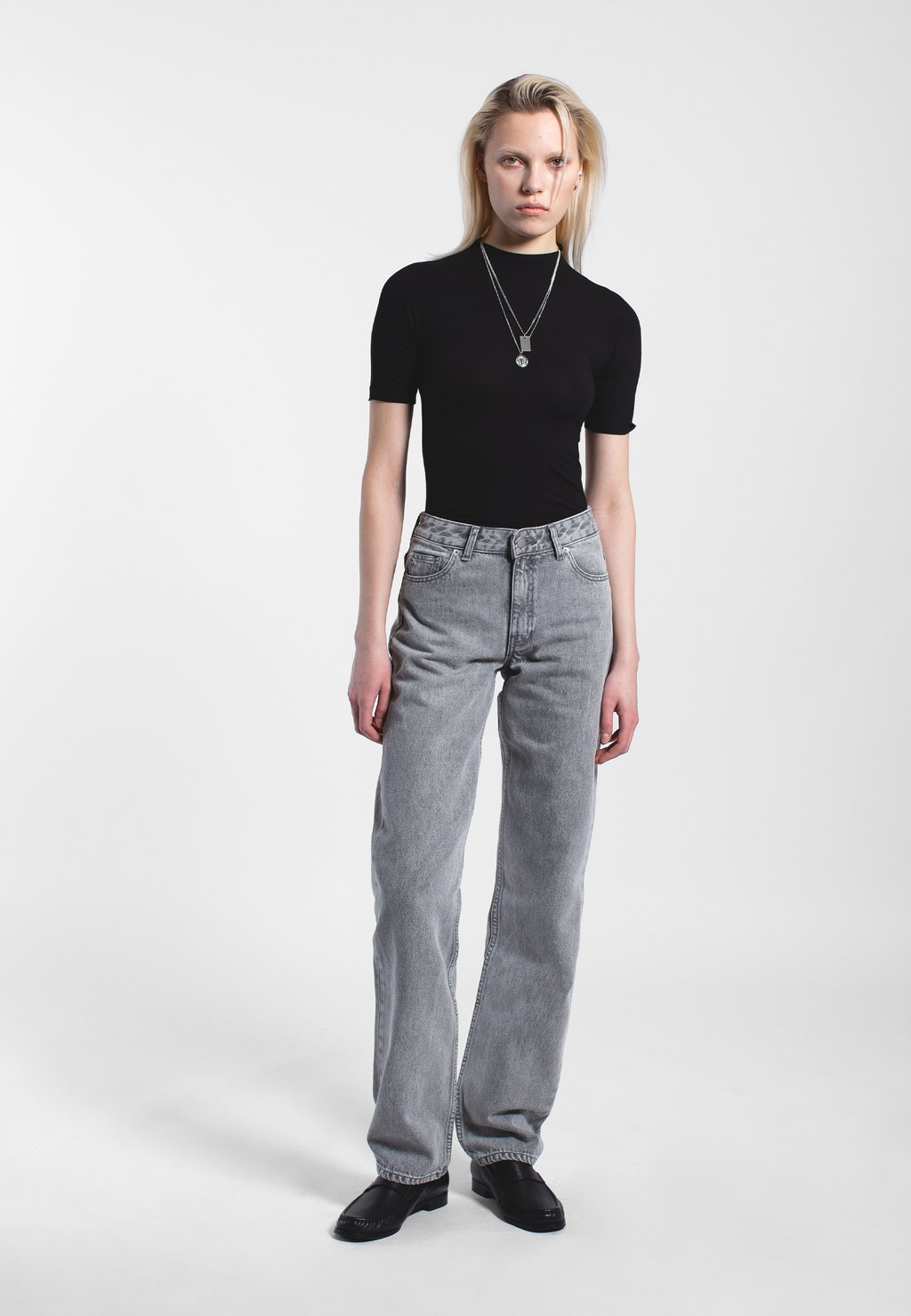 

Джинсы прямого кроя ARCH Dr.Denim, цвет Tar Ash Grey