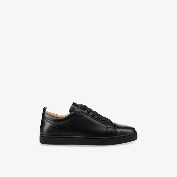 

Детские кожаные низкие кроссовки Louis junior Christian Louboutin, черный