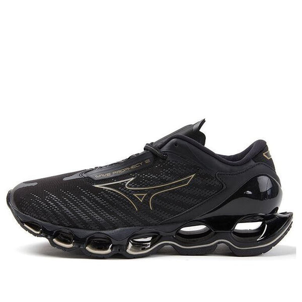 

Кроссовки wave prophecy 12 'black gold' Mizuno, черный