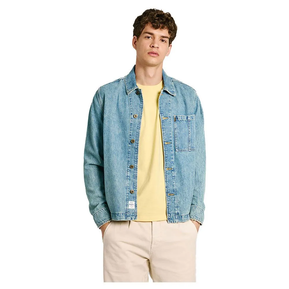 

Куртка Pepe Jeans Elson denim, синий