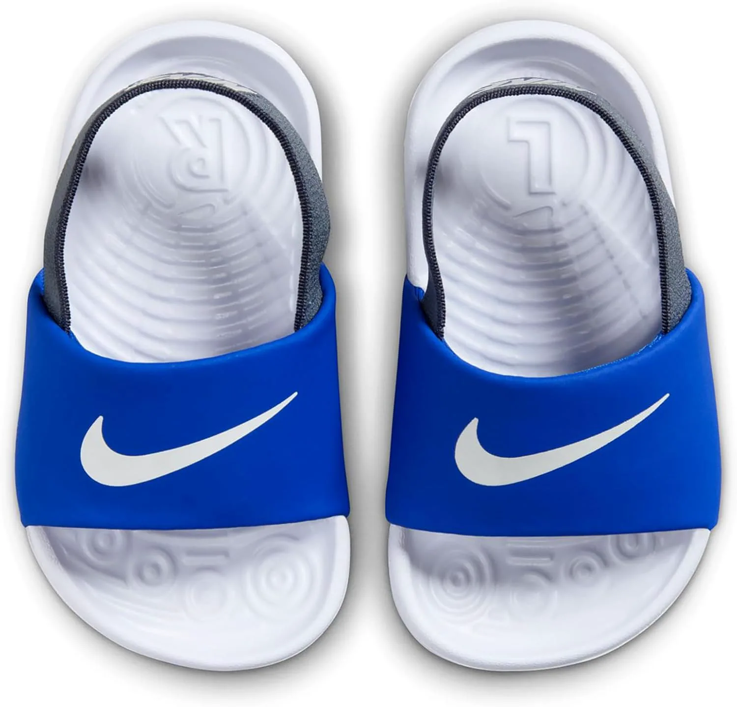 Сандалии Nike Kawa для детей, белый/синий — фото 3