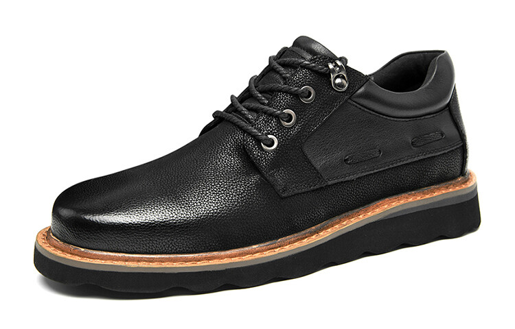 Туфли мужские Men"s Casual Men Low-Top Rich Birds, коричневый — фото 2