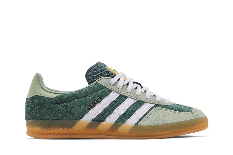 

Кроссовки adidas Gazelle Indoor Mineral Green Silver Dawn, зеленый