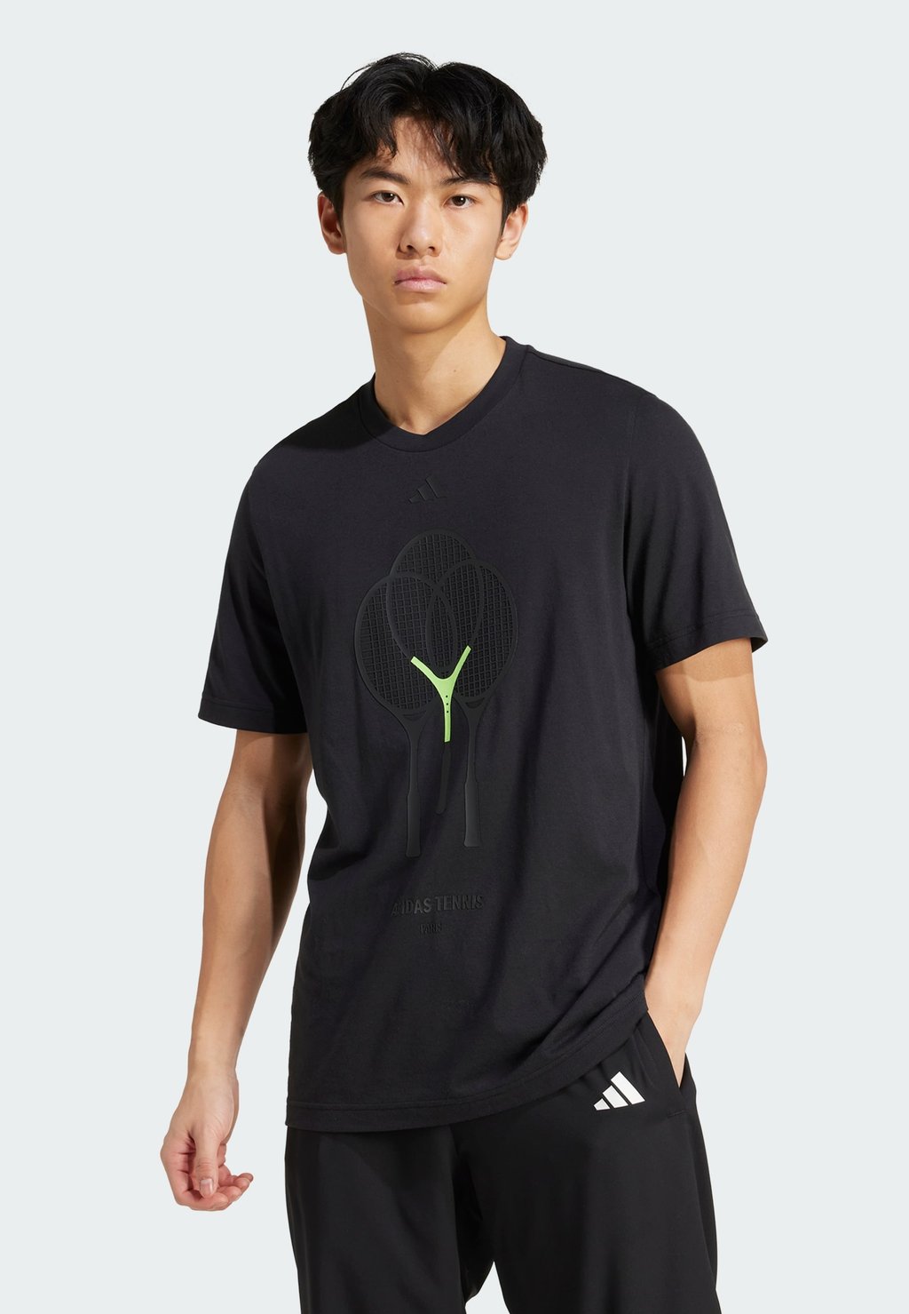 

Спортивная футболка TENNIS RACKET GRAPHIC Adidas Performance, черный