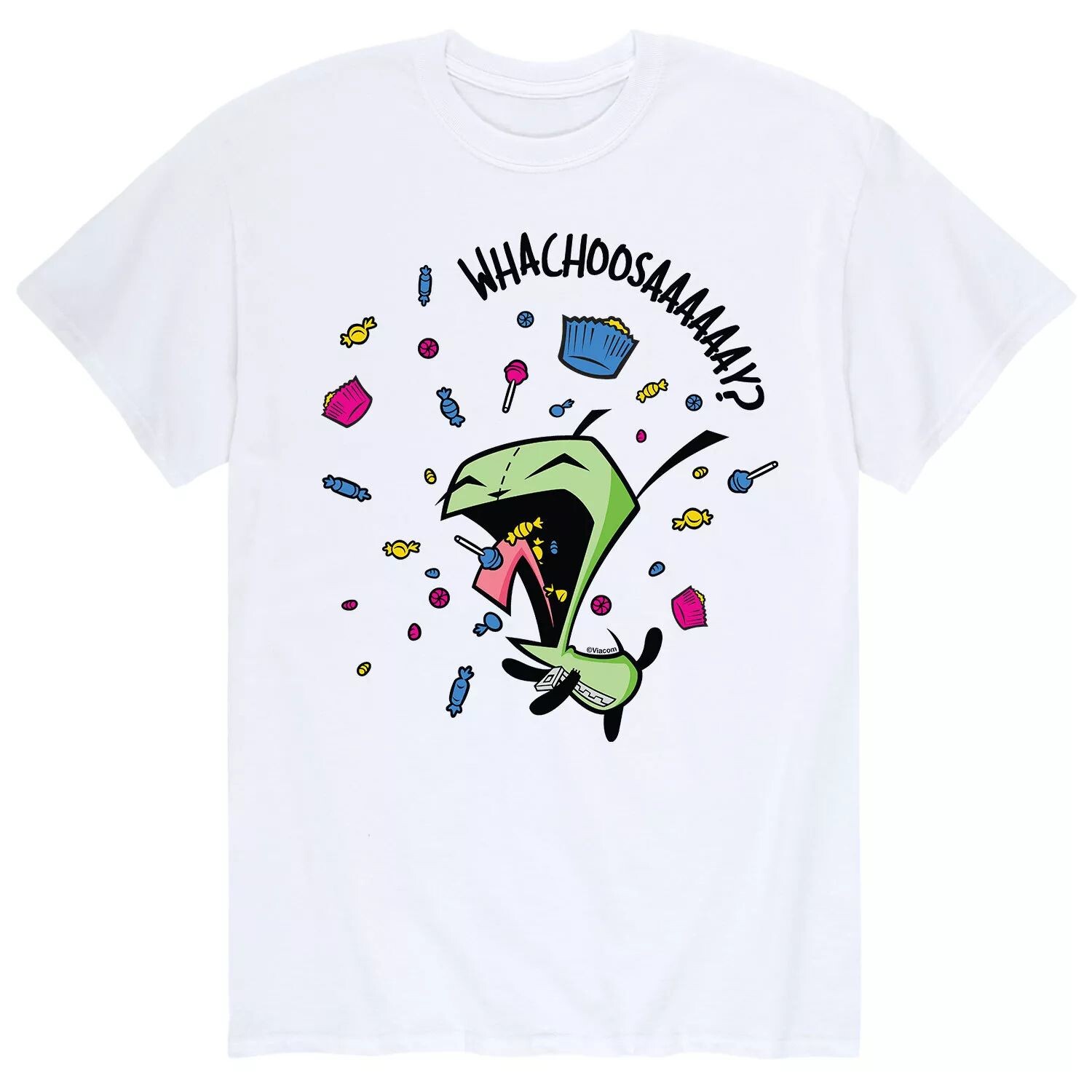 

Мужская футболка Invader Zim Gir Whachoosay Licensed Character