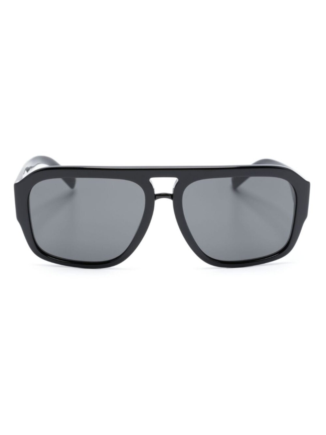 

Dolce & Gabbana Eyewear солнцезащитные очки-пилоты с логотипом, черный
