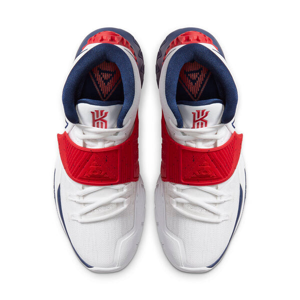 Кроссовки kyrie 6 Nike, белый — фото 4