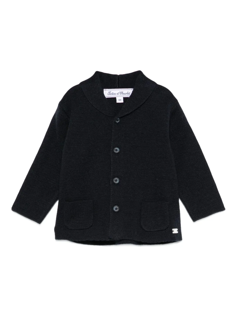 

Кардиган из шерстяной смеси Tartine Et Chocolat, синий