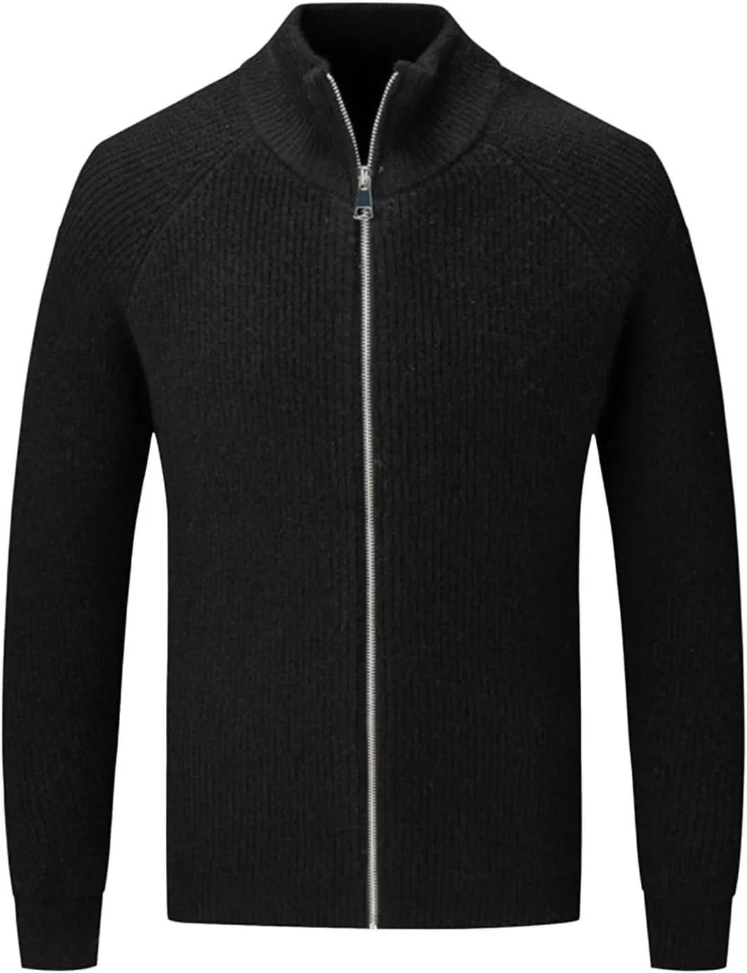 

Застегивающийся вязаный свитер мужской с длинным рукавом Slim Fit