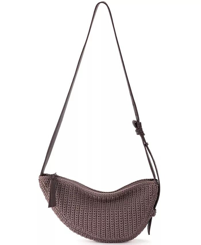 

Сумка-слинг Tess Crochet Mini Crossbody The Sak, коричневый/бежевый