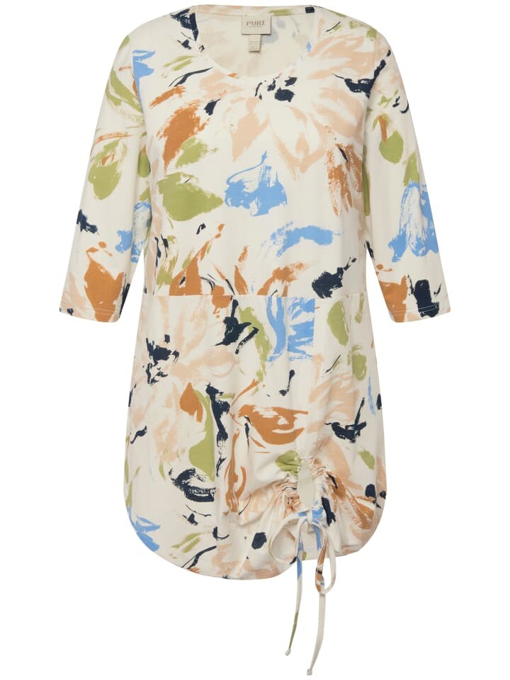 

Футболка Ulla Popken Longshirt, цвет salbei