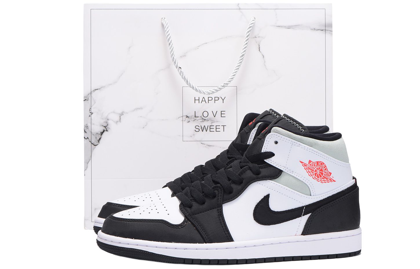 

Air 1 Противоскользящие Износостойкие Низкие Винтажные Баскетбольные Кроссовки Мужские Черно-Белые Jordan