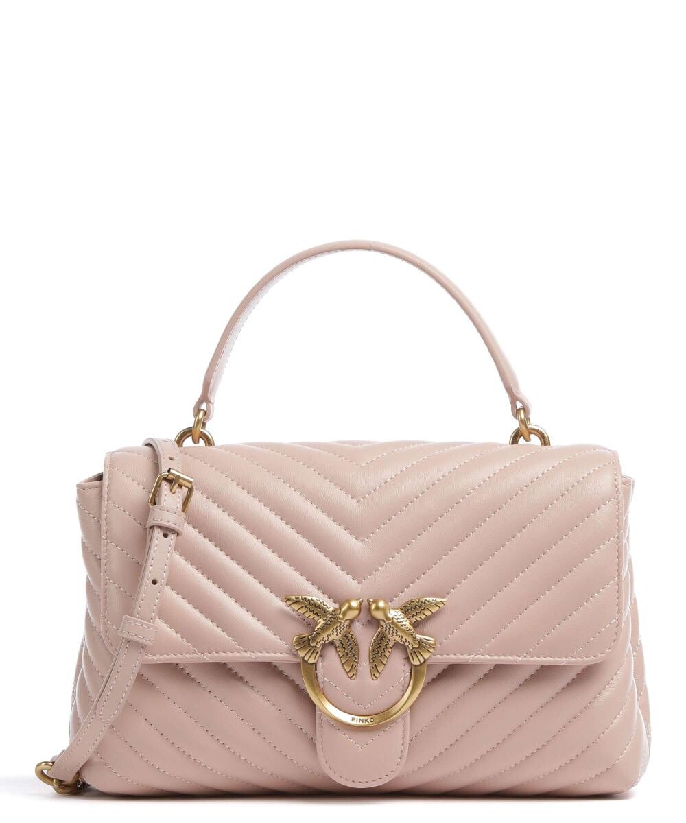 

Сумочка Love Lady Puff Classic из овчины Pinko, розовый