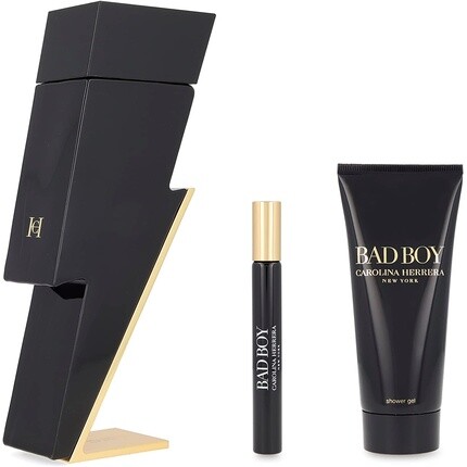 

Herrera Bad Boy Set Туалетная вода-спрей 100 мл + 10 мл, гель для душа 100 мл, Carolina Herrera