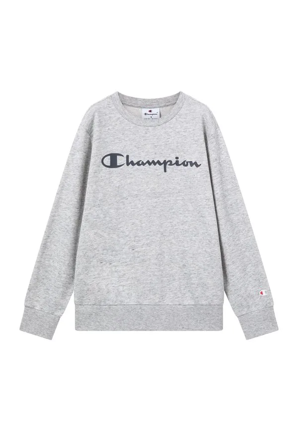 Свитшот с круглым вырезом и надписью «screwneck script shop» Champion, Grey — фото 4