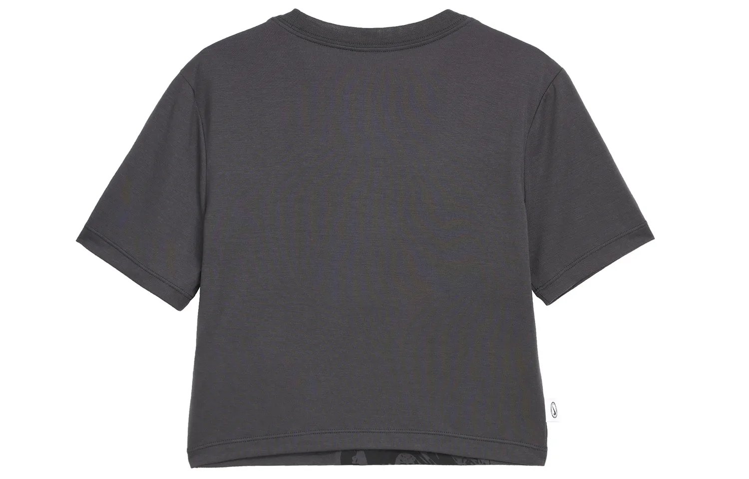 Nike Футболка женская slim fit cropped черная — фото 4