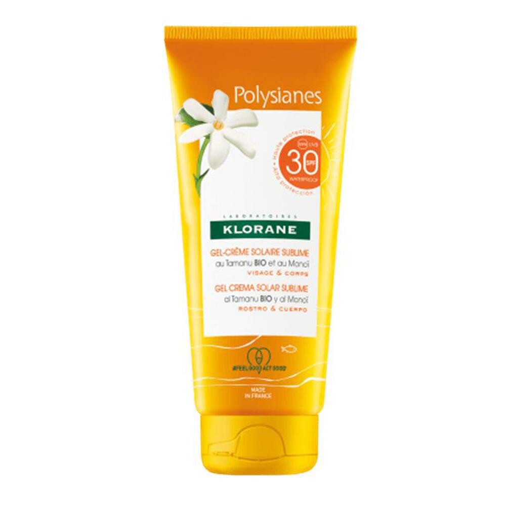 

Гель-крем Polysianes Klorane SPF30 для ухода за кожей и кожей, 200 мл
