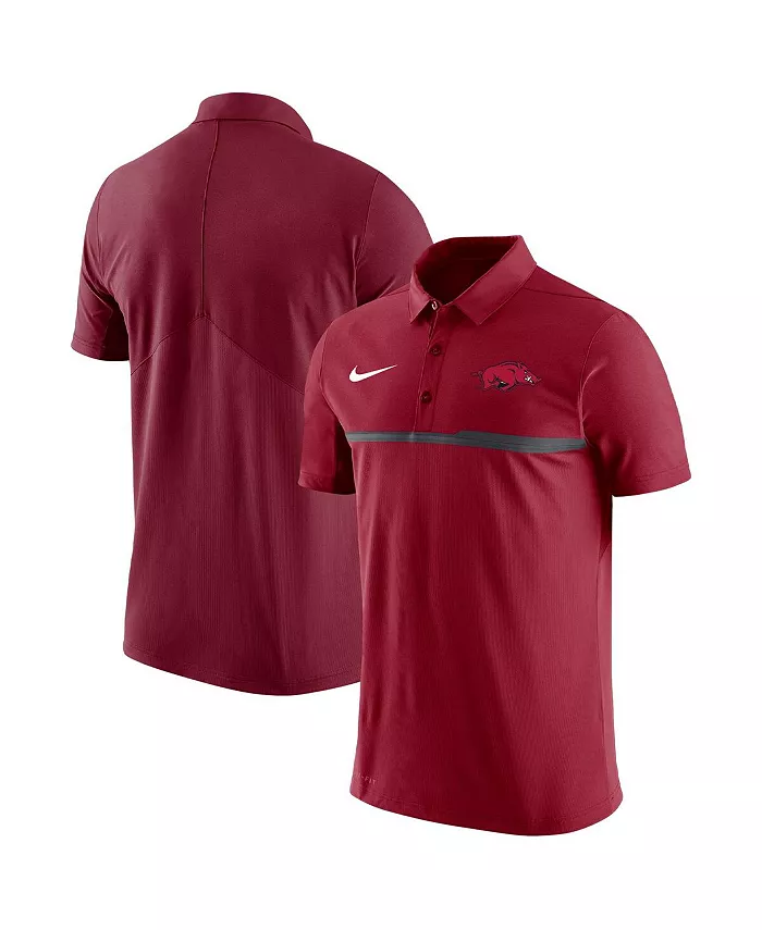 

Мужская поло Cardinal Arkansas Razorbacks Coaches Performance Nike