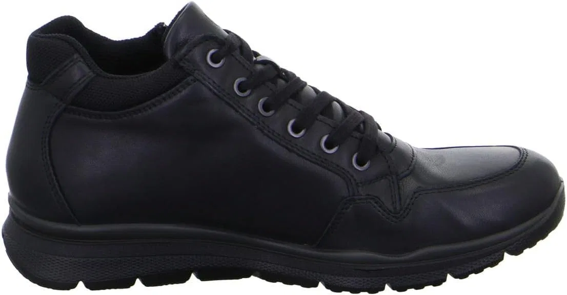 Мужские туфли на шнуровке ARA Benjo-Goretex, кожаная отделка, повседневные, элегантные, однотонные, черные, размер 39 UK — фото 3