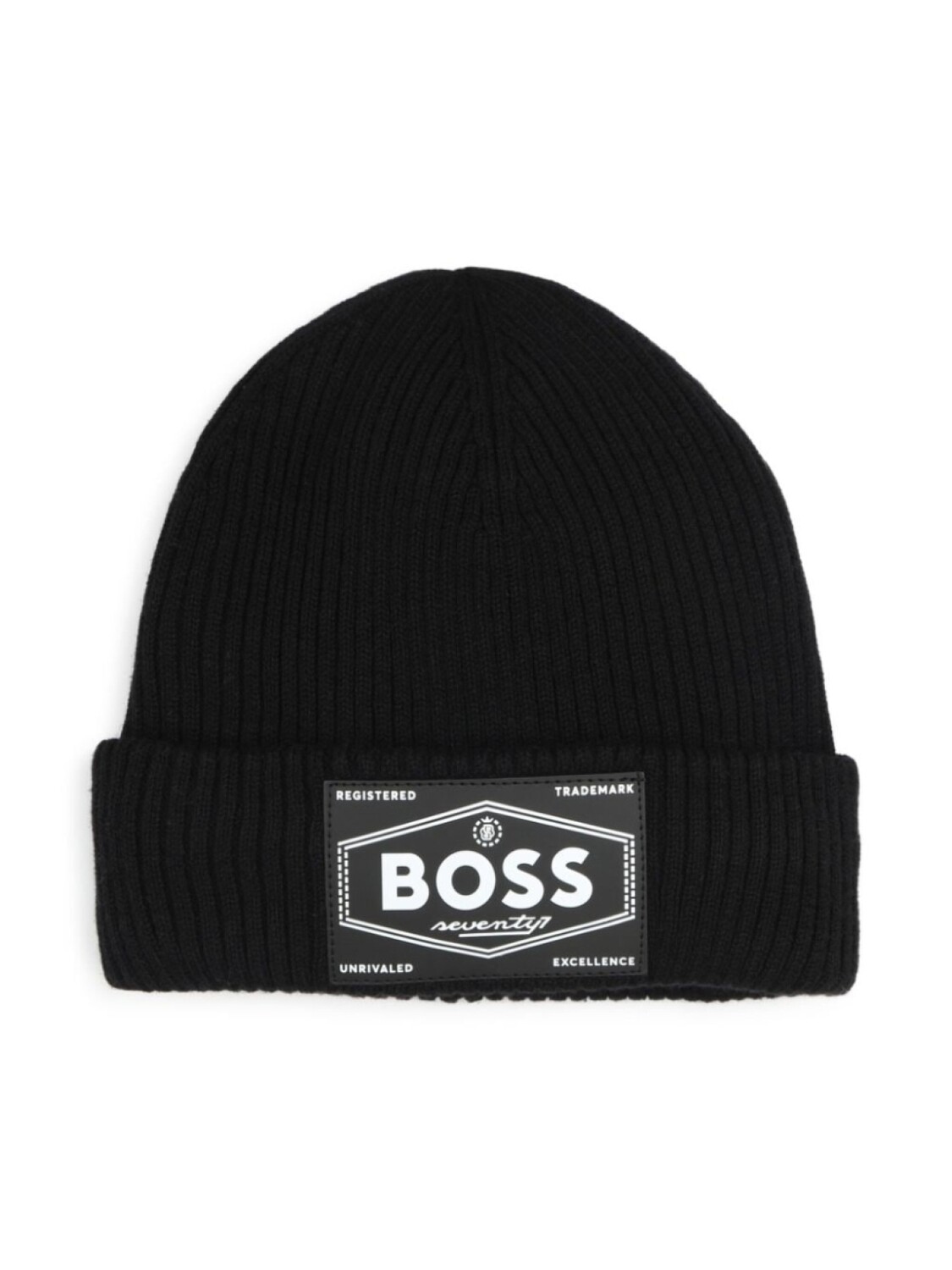 

BOSS Kidswear шапка бини с логотипом, черный