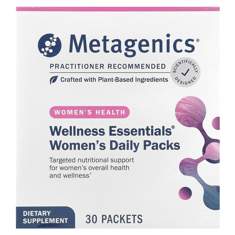 

Metagenics, Wellness Essentials, ежедневные наборы для женщин, 30 пакетиков
